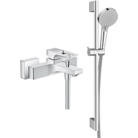 Смеситель для ванны Hansgrohe Metropol 74540000 + 26275000