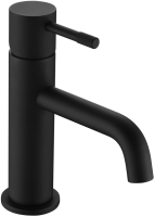 Смеситель для раковины Boheme Uno 461-B черный матовый