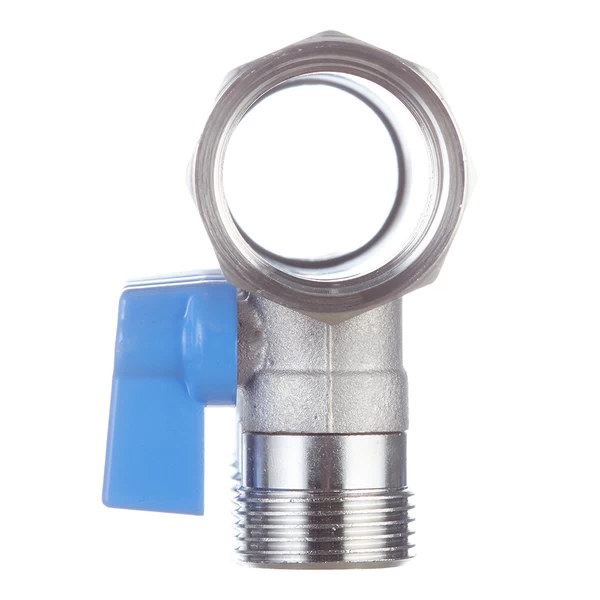 коллектор henco 1 вр(г) х 4 выхода 3/4 нр(ш) ек х 1 нр(ш) с шаровыми кранами, vb060504-blauw