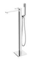 Смеситель для ванны BelBagno Luce LUC-FMT-ORO Золото, напольный