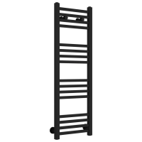 Полотенцесушитель водяной 1000x300 черный матовый Сунержа Модус 31-0250-1030