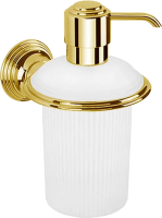 Дозатор для мыла Colombo Design Hermitage B9335.HPS подвесной, золото
