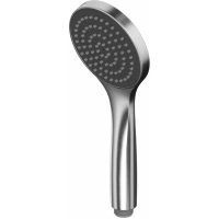 Душевая лейка Whitecross BASIC-NIB 101 мм, 1 режим, никель матовый