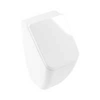 Писсуар Villeroy & Boch Venticello с сифоном 5504R1RW с покрытием CeramicPlus, цвет камень белый (Stone White)