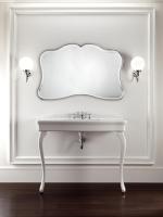 Devon&Devon Colette Декоративная структура 109х37см., с раковиной с 1отв. под смеситель , напольный, цвет: белая керамика