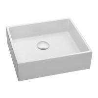 Раковина накладная Jacob Delafon Delta EVH001-00 51х40.5 см, без перелива, белая, EVH001-00