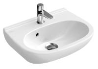 Раковины Villeroy & Boch O.novo 536050R1 подвесная, 50x40xh16см, альпийский белый, с CeramicPlus