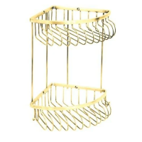 Полка корзина Boheme Imperiale 10427 угловая Золото