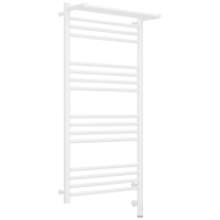 Полотенцесушитель электрический 1000x500 белый матовый МЭМ правый Сунержа Богема с полкой 3,0 30-5807-1050