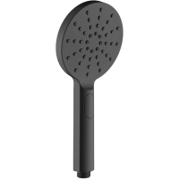 Ручной душ WasserKRAFT A339 3-функциональный, цвет черный