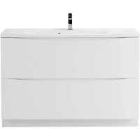 Тумба под раковину BelBagno Marino 120 MARINO-1200-2C-PIA-BL-P Bianco Lucido