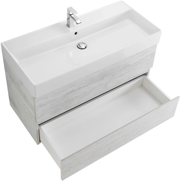 тумба под раковину cezares molveno 46 80 molveno 46-80-2c-so-lb подвесная legno bianco