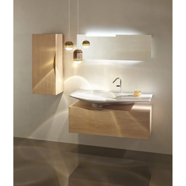 подвесной шкаф jacob delafon stillness 40 l eb2006g-p6 натуральный дуб