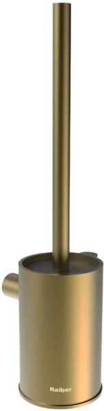Ёршик для унитаза Raiber Graceful RPG-80010 матовое золото