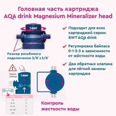magnesium mineralized water protect mp200 фильтр