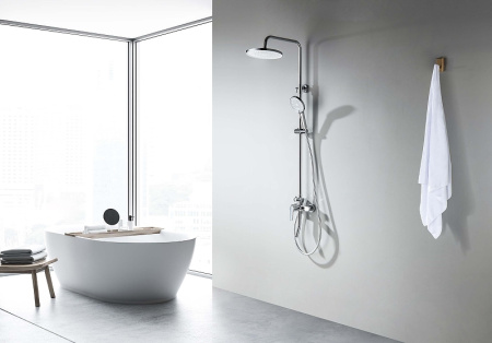 душевая система aquatek лугано aq2740cr цвет хром