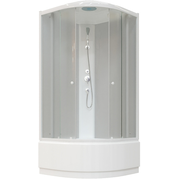 душевая кабина parly effect 100x100 ef1021 9369 без гидромассажа