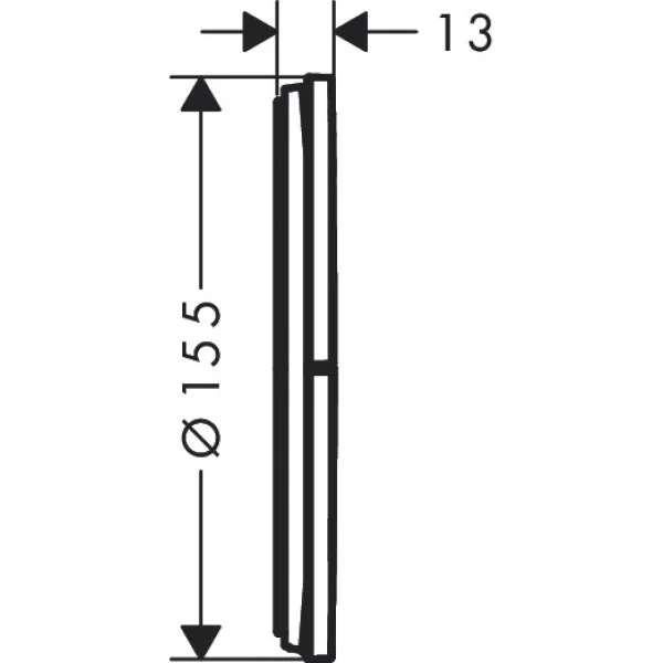 переключатель на 3 положения hansgrohe showerselect comfort s 15558000 хром