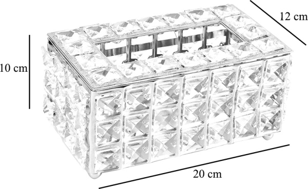 Диспенсер для салфеток Kassatex Crystal CRL-TH-GD золото