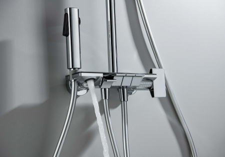 душевая система aquatek поларис aq3040cr цвет хром