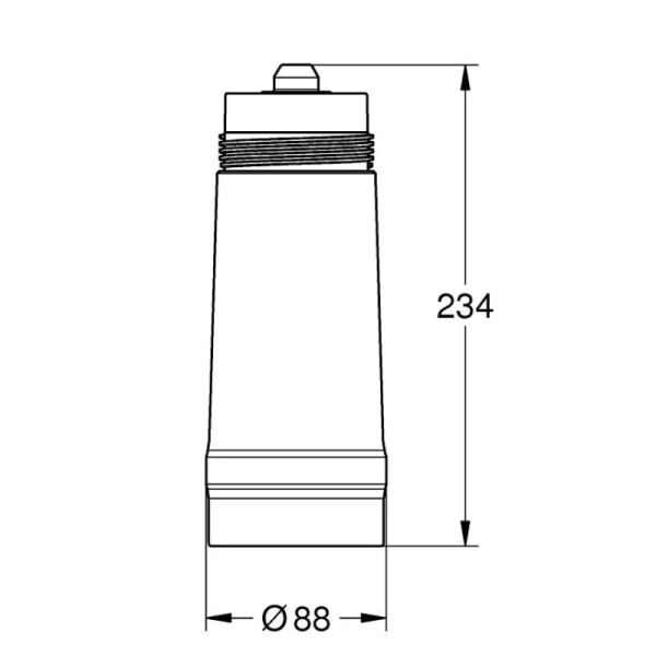 сменный фильтр 600 л grohe blue s-size 40404001