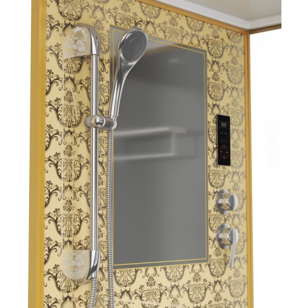 душевая кабина niagara luxe ng-7714g 100x90 с гидромассажем
