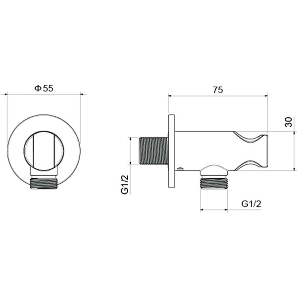 шланговое подключение aquatek aq2460mb черное матовое